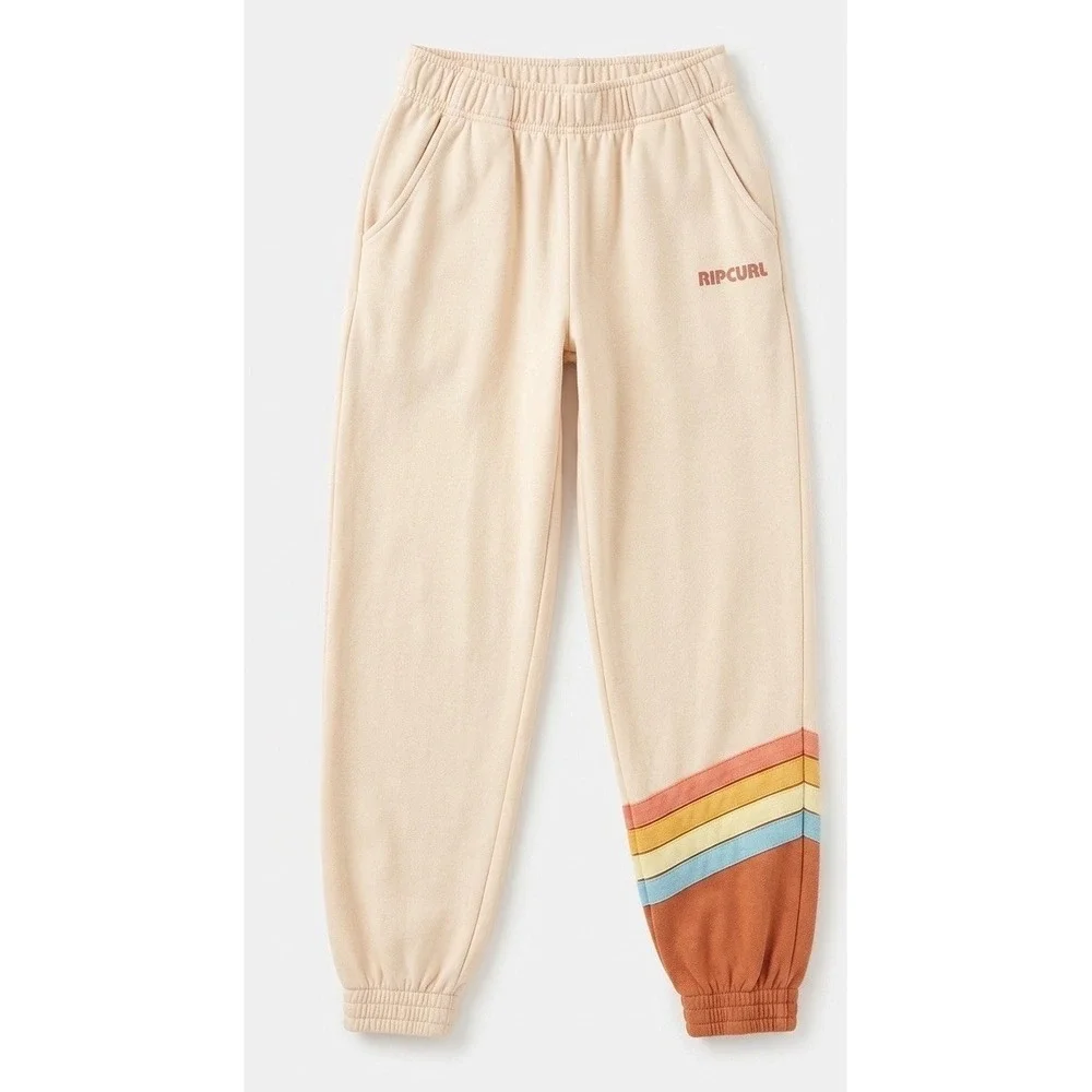 RIP CURL Juniors Surf Revival Sweat Pants XS Retro